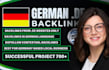 manual high da german backlinks via guest posts SEO