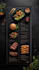 design modern menu restaurant menu digital menu