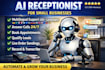 build an ai receptionist using voice automation