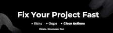 review your project plan and identify risks and gaps