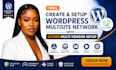 do wordpress multisite network and plugins ultimo multi vendor setup in 12 hours