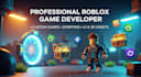 develop custom roblox games with scripting, UI, game systems in roblox studio