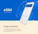 develop esim mobile app, esim website, automated esim app, temp number app