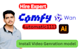 install comfyui, automatic stable diffusion, and wan models on windows