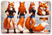 draw furry reference sheet, fursona ref sheet, furry art character design