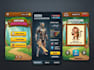 design professional game UI UX for mobile unity games