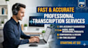 do accurate audio and video transcription