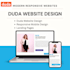 design and develop a responsive duda website