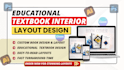 design premium educational workbook, textbook manuals for teacher, student, k12