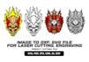 convert image to svg vector file for laser engraving and cutting