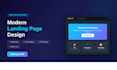 create a modern responsive landing page