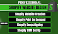 set up shopify website design and redesign shopify store create shopify website