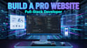 do custom website development as full stack developer