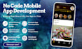 develop adalo bubble io softr flutterflow native mobile ai app mvp web saas app