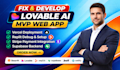 build lovable web app, lovable website, fix lovable, saas, lovable ai developer