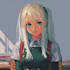 draw anime character illustration