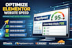 do optimize elementor website speed and improve page speed performance insight