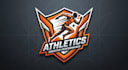 design a bold and dynamic athletics logo