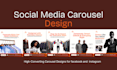 create engaging instagram and facebook carousel designs for your brand