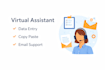 be your virtual assistant for data entry and simple tasks