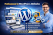 create a modern wordpress website for your business