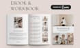 design canva ebook, lead magnet, workbook, ebook formatting and layout design