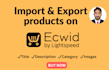 ecwid products, ecwid listing, ecwid lister, uploading products on ecwid