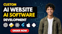 build ai website, chatbot or full stack app for your business