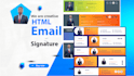 create a custom html email signature and newsletter