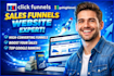 be your gohighlevel expert, click funnel and funnel builder