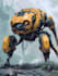 design sci fi mecha and robot concept art
