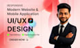 do figma website and mobile app UI, UX design