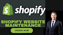 manage your shopify website