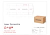 design a professional structural packaging dieline and dxf file