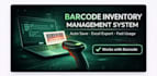 build a barcode inventory system