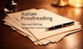 proofread and correct your italian text manually