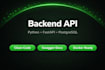 build a custom python backend API for your app or automation