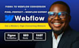 convert figma to webflow, design or develop webflow website expert