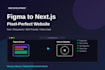 convert figma to nextjs responsive website