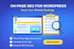on page SEO for wordpress website