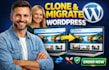 clone webseite wordpress, redesign wordpress, migrate and duplicate website