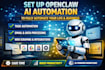 set up openclaw ai automation to fully automate