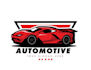 create a racing logo premium automotive concept