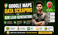 scrape google map data for lead generation and b2b data extraction