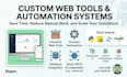 develop custom web tools and powerful automation systems