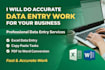 data entry for your business
