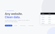 extract and structure data from any website