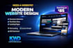 design a modern business website