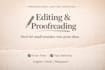 proofread and edit your document for grammar, professionally