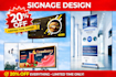billboard design, signage design, billboard